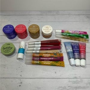 Lip Gloss Lot Bundle Set Bath & Body Works Chapstick Scrub Mask Balm Flavor B&BW